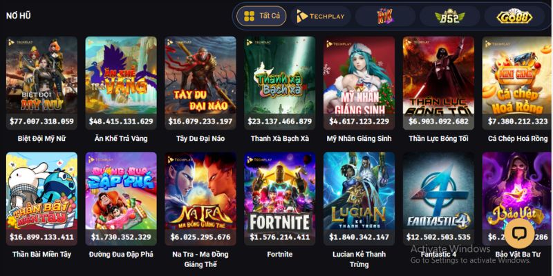 game no hu doi tien mat uy tin