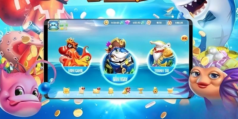 Hack game bắn cá vui chơi thả ga